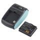 thumbnail image 3 of Impresora de recibos portátil inalámbrica con Bluetooth, impresora térmica de facturas de 58 mm (azul), 3 of 15
