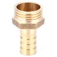 thumbnail image 4 of Conector roscado, 5 piezas G1/2 conector de púas de rosca macho Accesorio de tubería Muy recomendado, 4 of 6