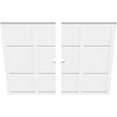 thumbnail image 2 of 32"OD x 2"ID x 11"C x 1"P Rubik Architectural Grade PVC Contemporary Ceiling Medallion, Two Piece, 2 of 11