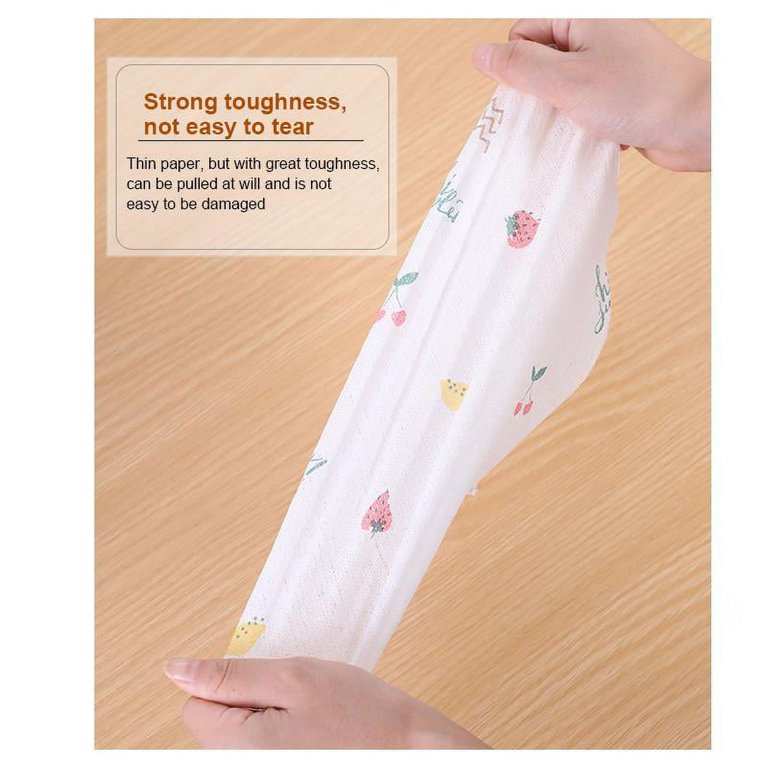 3 Rolls Disposable Dish Cloths Quick-Dry Reusable Kitchen Cloth Disposable  Non-stick Oil Non-woven Fabric Duster Convenient Cleaning Cloth?A? 