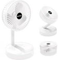 thumbnail image 5 of WEISIPU Telescopic Cordless Fan Cooling Wireless Folding Portable USB Rechargeable Fan, 5 of 5