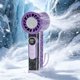 thumbnail image 5 of Ice Compress High-Speed Digital Display Handheld Fan USB Rechargeable Powerful Wind Small Fan Portable Desktop Fan For Home Office Outdoor, 5 of 6