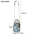 thumbnail image 2 of FORMRS Crossbody Bag for Women Quilted Travel Shoulder Cell Phone Purse with Chain Strap Handbag, Easter Eggs, 2 of 7