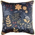 thumbnail image 1 of hometrends Blue Floral Decorative Pillow, 1 of 2
