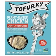 Tofurky Plant-Based Lightly Seasoned Chick'n, 8 oz