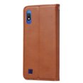 thumbnail image 2 of Allytech Wallet Case for Galaxy A10 / Galaxy M10, Premium PU Leather Slim Fit Folio Flip Kickstand Lightweight Shockproof Cards Cash Holder Wallet Cases Coves for Samsung Galaxy A10/ Galaxy M10, Brown, 2 of 6