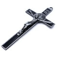 thumbnail image 4 of Church Relics Jesus On The Stand Cross Wall Crucifix Antique Home Chapel Decor Christ Cross Pendant Religion Pray Decoration, 4 of 9
