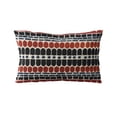 thumbnail image 5 of Plutus Brands Red, Blue Plutus Harmony Border Luxury Throw Pillow 20 in x 26in, Double Sided 20" x 26" Standard, 5 of 9