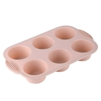 ACDANC Jumbo Muffin Pan Large Muffin Pan 6 Cup Jumbo Muffin for Baking Silicone Non Stick