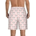 thumbnail image 3 of Naloa Cute Rabbit Men's Beach Shorts, Surfing shorts, Swim trunks, Quick Dry Swim Trunks for Surfing Beach Fun - 3X-Large, 3 of 9