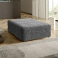 thumbnail image 6 of Yumcute Square Ottoman Cover Stool Cover Pouf Slipcover - Soft Polyester Fabric Slipcover - 1-Piece Form Fit Stretch Furniture Protector, 6 of 9