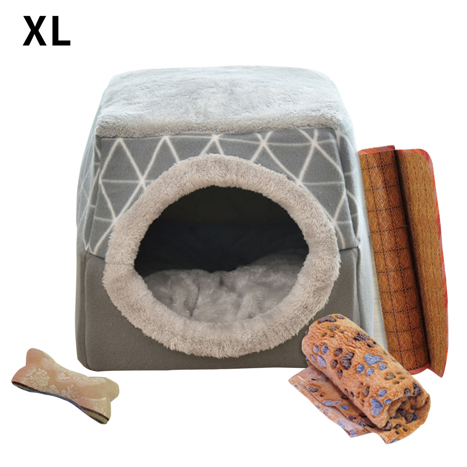 Pet Cat House Tent Waterproof Removable Warm Cat Bed Shelter Walmart