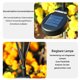 thumbnail image 3 of Dinheiro Luciérnaga Luces Solares para Caminos, Paquete de 2 Iluminación Exterior Luz de Luciérnaga LED, IP65 Impermeable Jardín Arte Iluminación de Hadas para Pasarela Patio Decoración de Pasarela, 3 of 7