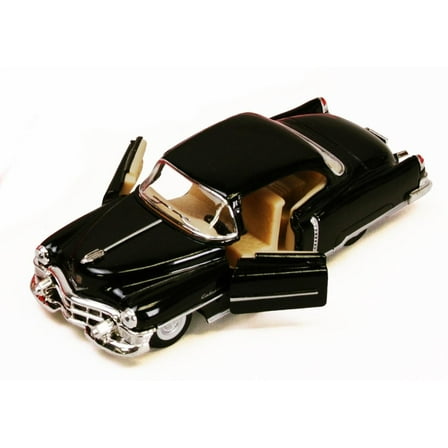 1953 Cadillac Series 62, Black - Kinsmart 5339D - 1/43 scale Diecast Model Toy Car (Brand New, but NOT IN BOX)