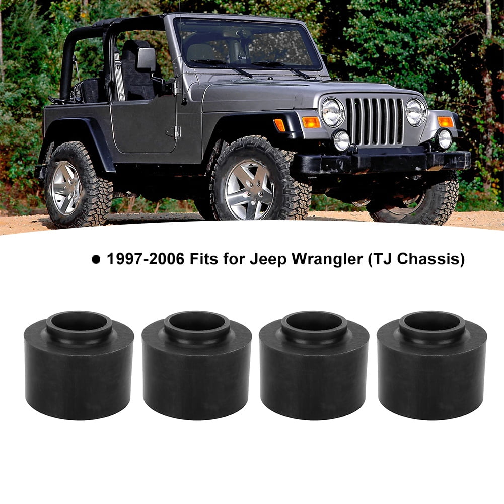 Lift Kit,  Front Rear Spacer Polyurethane Perfect Replacement Leveling  Spacer, For Tj Chassis Auto 
