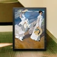 thumbnail image 4 of Paseo a orillas del mar by Joaquín Sorolla y Bastida, Framed Wall Art, Canvas Prints Poster, 4 of 7