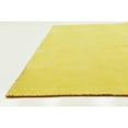 thumbnail image 2 of Unique Loom Solid Gava Collection Area Rug - Solid Gava (9' 10" Square Yellow), 2 of 5