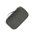 thumbnail image 2 of Matsuzay Bolsa de almacenamiento para auriculares Senderismo al aire libre Camping Pesca Estuche de transporte de malla interior portátil Almacenamiento y organización del hogar Gris, 2 of 6