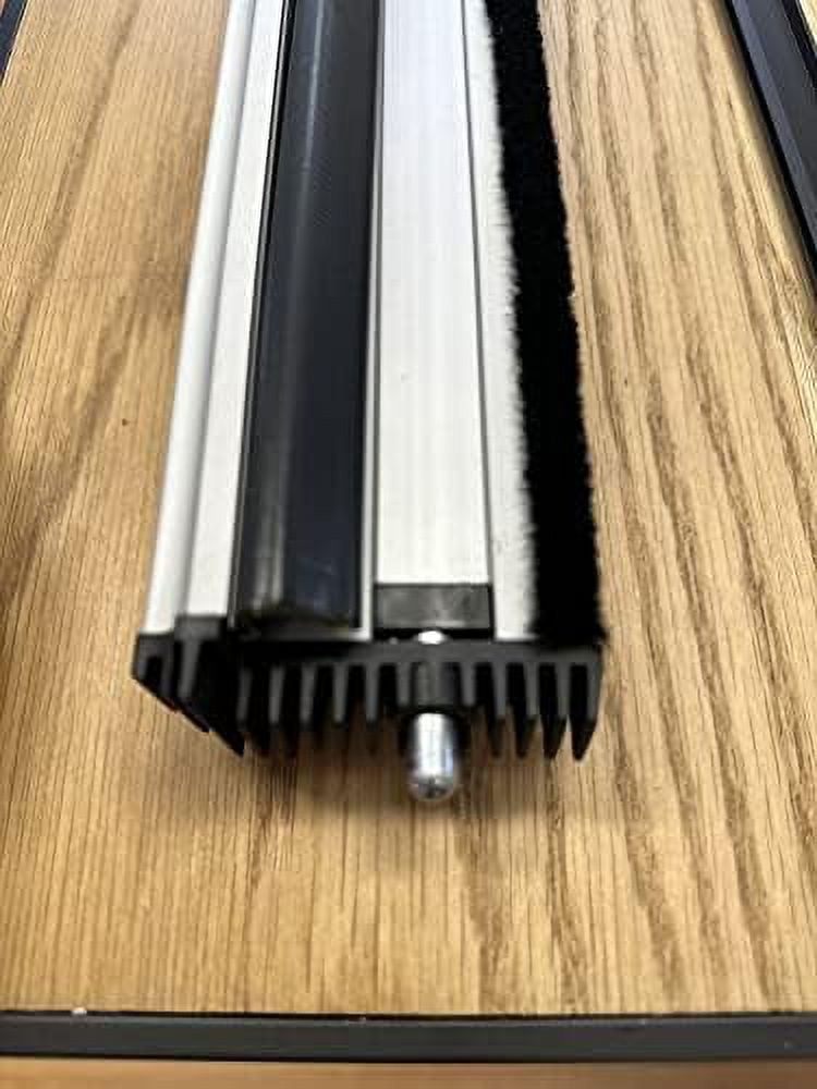 T - Astragal for Sealing Double Door (Silver , 96")