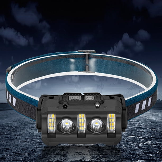 Tipo C Cabezal de carga Linterna Control de gestos Mini luz de trabajo LED Lámpara de camping JShteea El nuevo