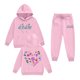 thumbnail image 2 of Kid Girl Pop Singer Hoodie Set,Casual Fashion Christmas Print Long Sleeve Pullover Casual Sweatshirt Pullover Crew Neck Oversized Sweatshirt, 120, 2 of 3
