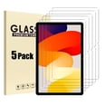 thumbnail image 1 of 5 Pieces HD Scratch Proof Tempered Glass Screen Protector For Xiaomi Redmi Pad SE 11-inch 2023 Tablet Protective Film 5Pcs, 1 of 6