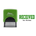 thumbnail image 1 of eloria-décor Received Green Ink Self Inking Rubber Stamp Office & Commercial Use Office Stationary, DESIGN03, 1 of 2