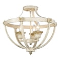 thumbnail image 1 of Golden Lighting - Jules - 3 Light Semi-Flush Mount-15.75 Inches Tall and 18.25, 1 of 4