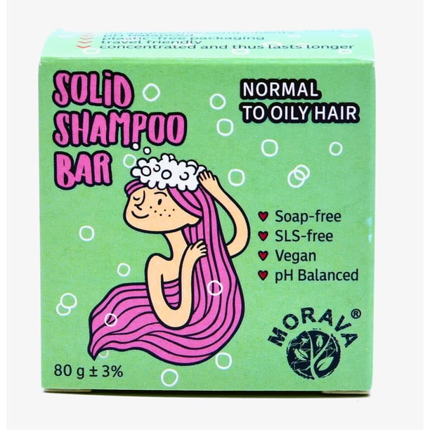 Barra de champú Morava Barra de champú nutritiva de romero y arcilla francesa para cabello fino, equilibrado a graso, vegano y sin sulfatos, barra de champú de limpieza profunda sin crueldad, 2,82 oz