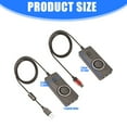 thumbnail image 5 of AOOOWER ABS External Sound Card For Headsets Microphone Quick Setups 3.5mm Soundcard Enhanced Audios Clear Voice Communication, 5 of 8