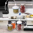 thumbnail image 3 of Mason Jar Vacuum Sealer for Wide & Regular Mouth Mason Jars, Jar Sealer Kit Compatible with Food Saver Vacuum Sealer Machine, Canning Sealer with Jar Attachment 2 Hose and Manual Vacuum Pump, 3 of 7