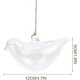 thumbnail image 4 of Plant Container Hanging Glass Plant Pot Clear Bird Hanging Flower Pot Home Garden Green Sucullent Plant Terrariums, 4 of 4