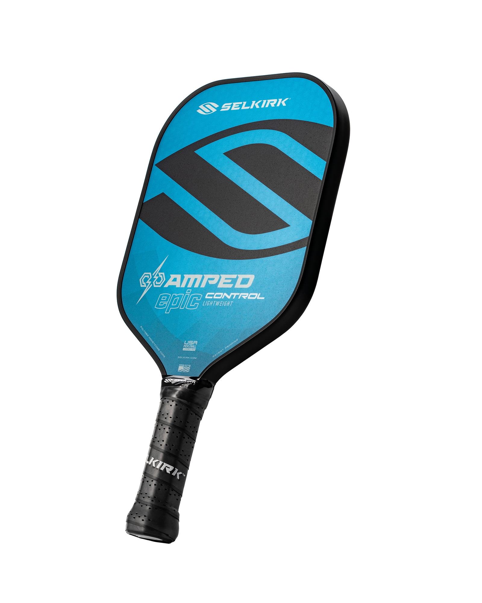 Selkirk Amped Control Epic Pickleball Paddle – Lightweight Composite Paddle for Spin & Control – USAPA Approved – for Beginner to Advanced Players, Indoor & Outdoor Use