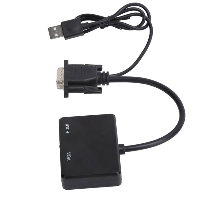 VGA To VGA Adapter, VGA To VGA Splitter, VGA To Converter, VGA To VGA Cable, High Definition Multimedia Interface Support Dual Display Adapter For Computer,