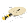Professional Table Tennis Blade Carbon Fiber Table Tennis Blade 7