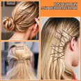 thumbnail image 4 of 100Pcs Pins Brown Bobby Pins for Women, Hair Pins, Hair Pins for Women 2inch, 4 of 7