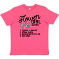 thumbnail image 3 of Inktastic Flower Girl Wedding Duties Youth T-Shirt, 3 of 5