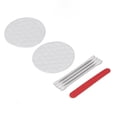 thumbnail image 1 of Kit De Tocador Para Hotel, Almohadilla De Algodón, Suministros De Hostelería, Afinidad Con El Agua, Versátil, 100 Juegos Desechables Para Salones De Belleza, 1 of 8