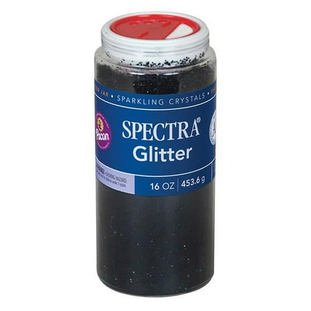 UPC: 0194629004270 | Spectra Glitter Black 1 lb. Per Jar 2 Jars (PAC91880-2)