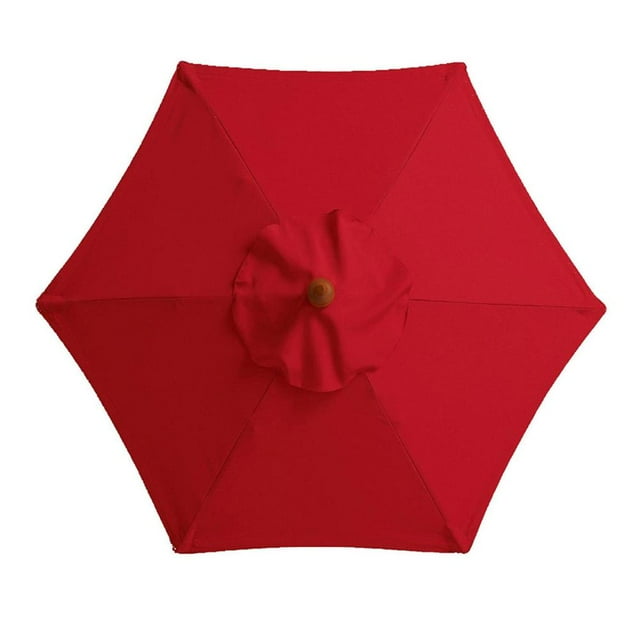 Feltree Parasol de Jardin Parasol d'Étal Extérieur Parasol de Plage Parasol de Soleil Toile de Remplacement 118 Pouces