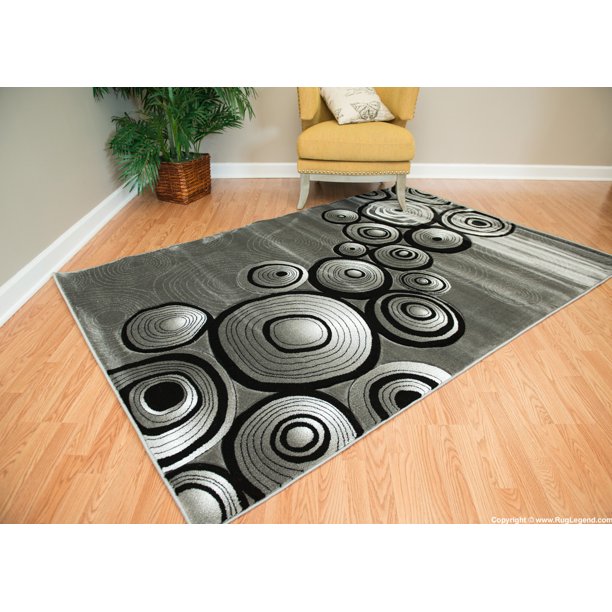 Rug Legend Modern High Quality Hand Carved Area Rug 5x7 Carpet 1388