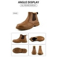 thumbnail image 4 of SKIUHS Men's Safety Boots - Chelsea Steel Toe, New Security Upgrade & Slip Resistant Sole, 4 of 9