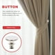thumbnail image 2 of ColoMX 10pcs cortina tireback botones jeans pantalones cintura extensores cortina clips, 2 of 6