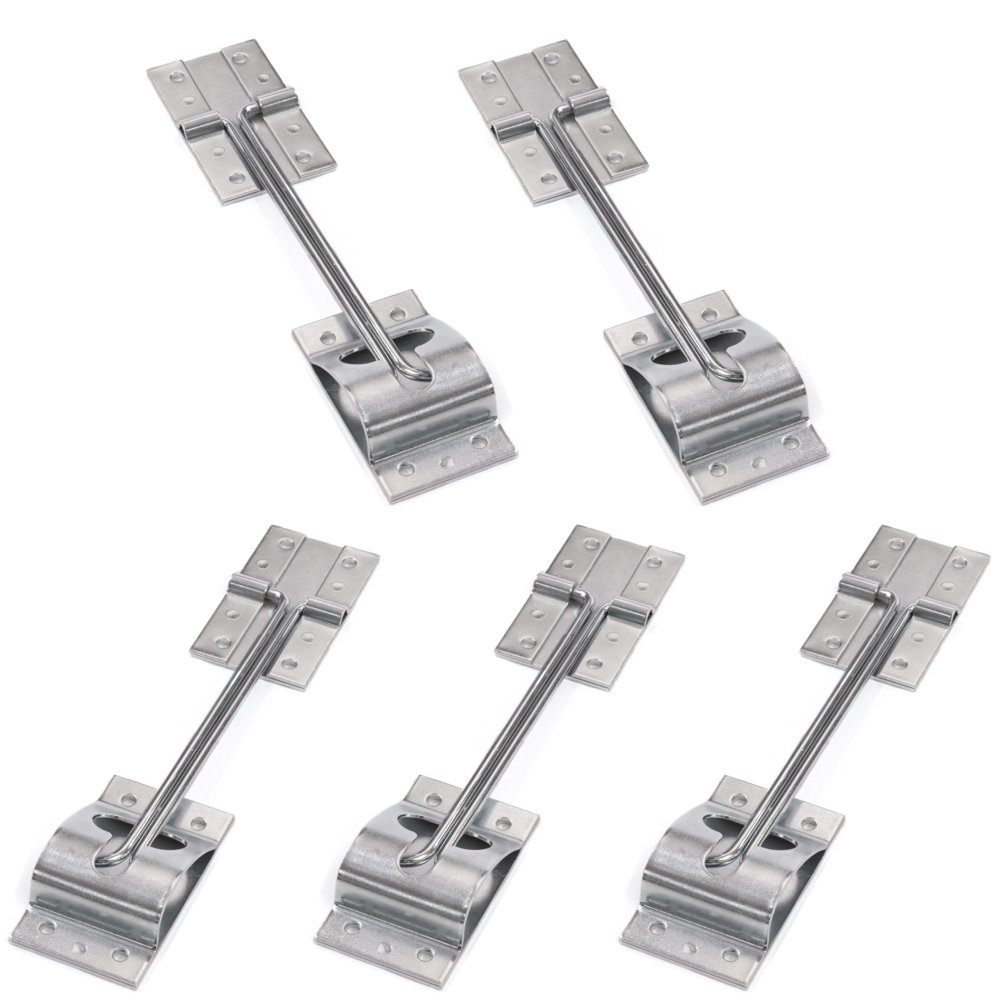 Red Hound Auto 5 Metal TStyle Door Holder Entry Door Catches 6 Inch