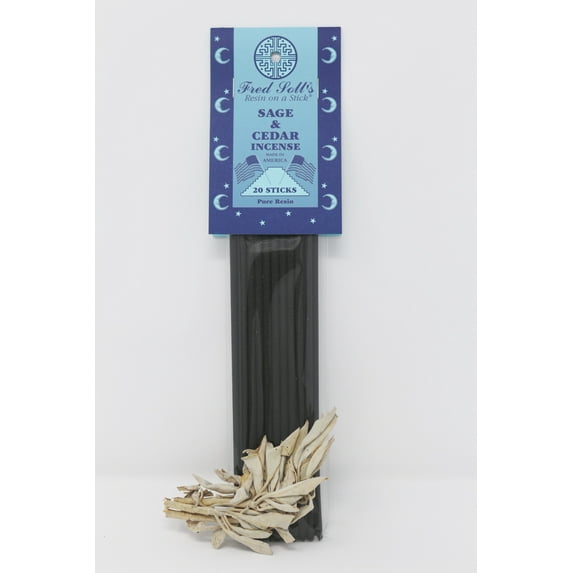 Fred Soll's® resin on a stick® Sage & Cedar Incense (20)