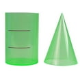 thumbnail image 1 of ColoMX Demostrador de relación de volumen de modelo geométrico de cono de cilindro transparente de 2 piezas, 1 of 8