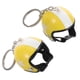 thumbnail image 5 of 2pcs Celuca de casco estrella Costilla creativa Key Ring Único para accesorios de mochila Decoración de motocicletas para amigos y familiares, 5 of 6
