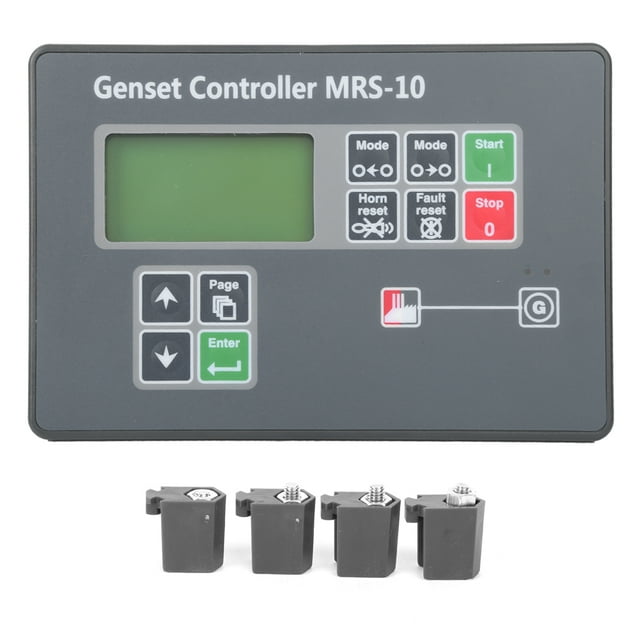 Genset Controller,Generator Automatic Controller Self-Starting Generator Controller Diesel Generator Parts Next-Gen Design