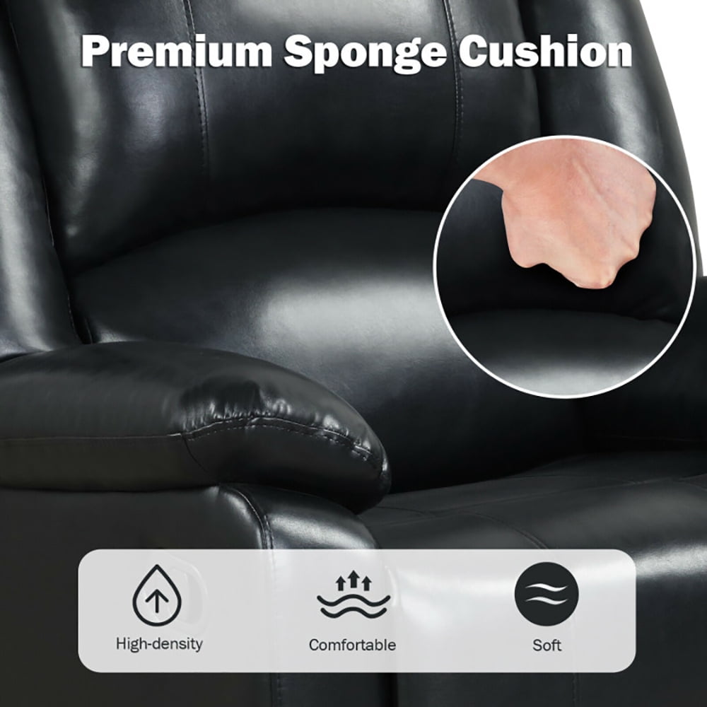 Finihen Recliner Chair, Lounger Single Sofa with Footrest Armrest, for Home Theater Seating, Reading Chair for Bedroom, Brown Finihen Recliner Chair, Lounger Single Sofa with Footrest Armrest, for Home Theater Seating, Reading Chair for Bedroom, Brown