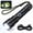 Black, variant on Rechargeable LED Flashlight, Aluminum Alloy Handheld Flashlight with Power Indicator, 5 Light Modes, Zoomable Beam, USB-C Charging, IP44 Water Resistant, 3000mAh Battery, Black